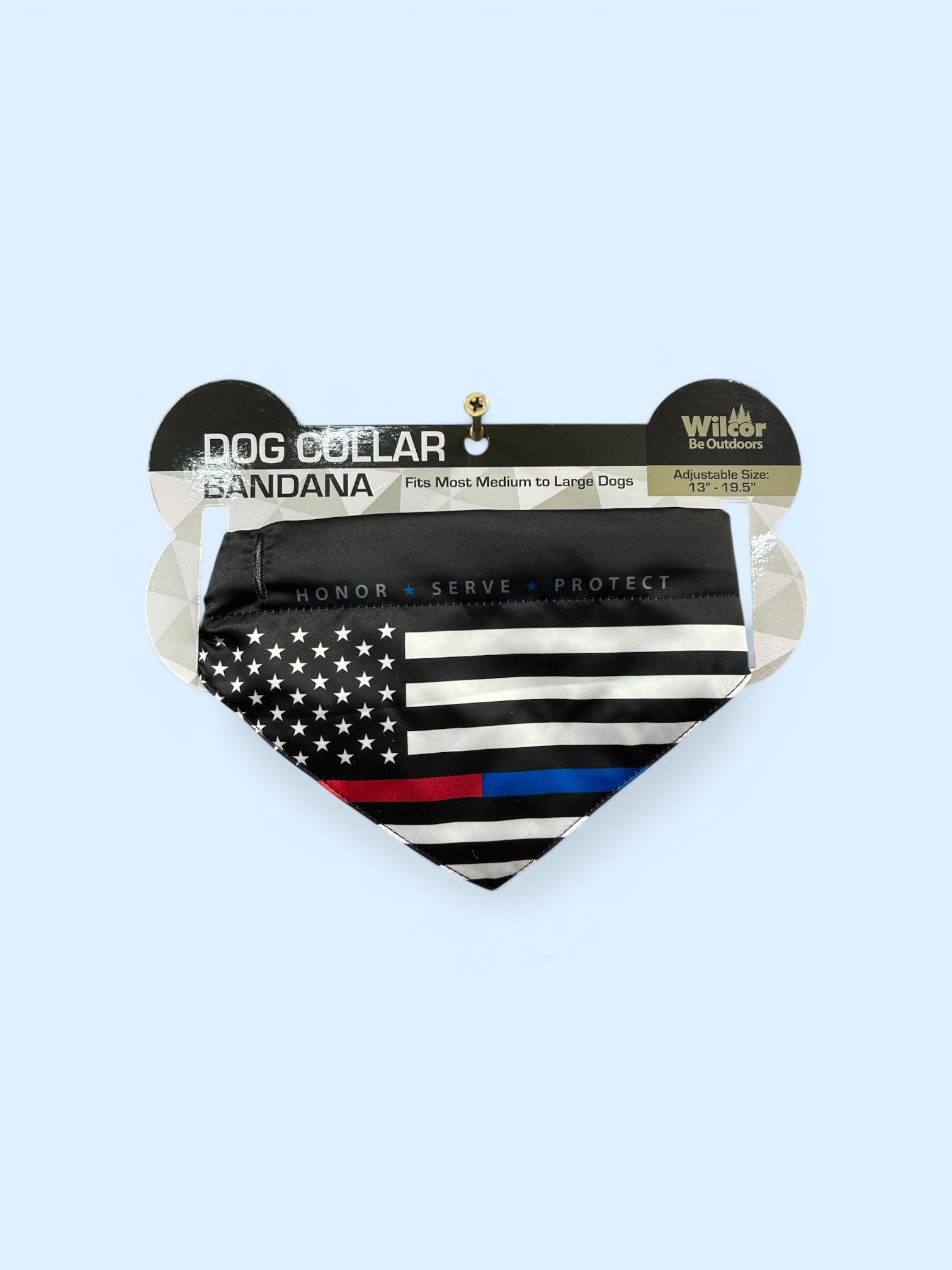 First Responder Flag Dog Collar Bandana                  HOU0915
