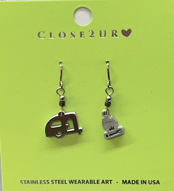 Camper/Campfire Earrings