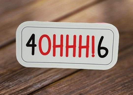 4OHHH! Sticker