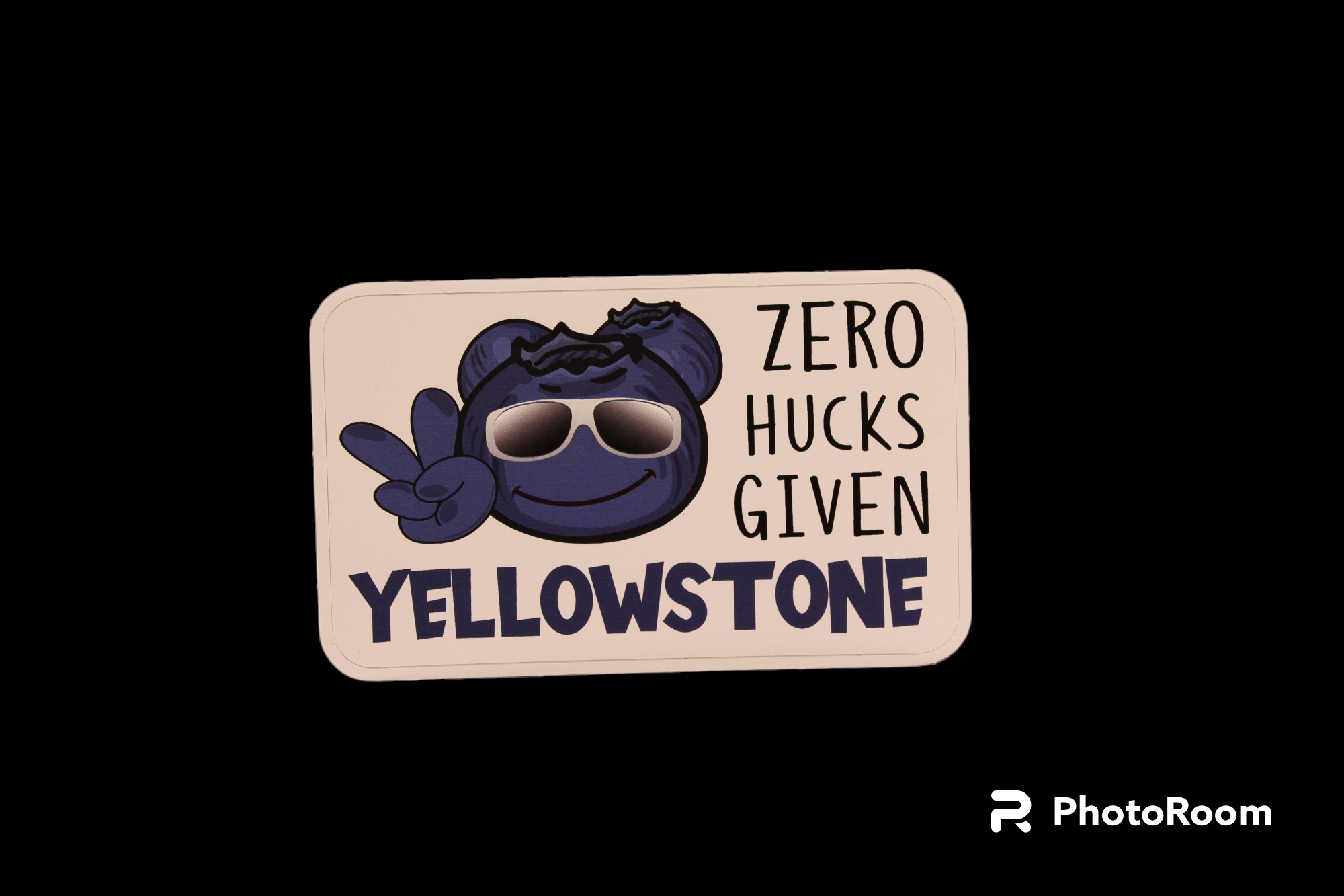Zero Hucks Sticker