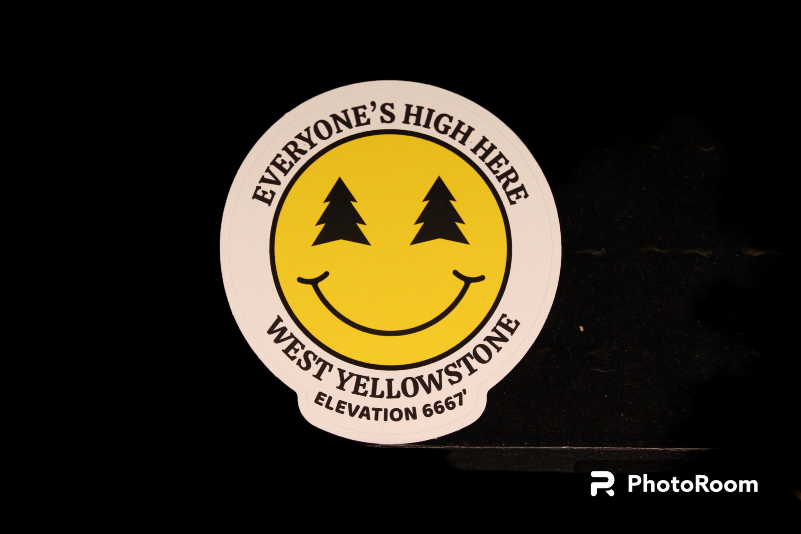 Smiley Trees Sticker