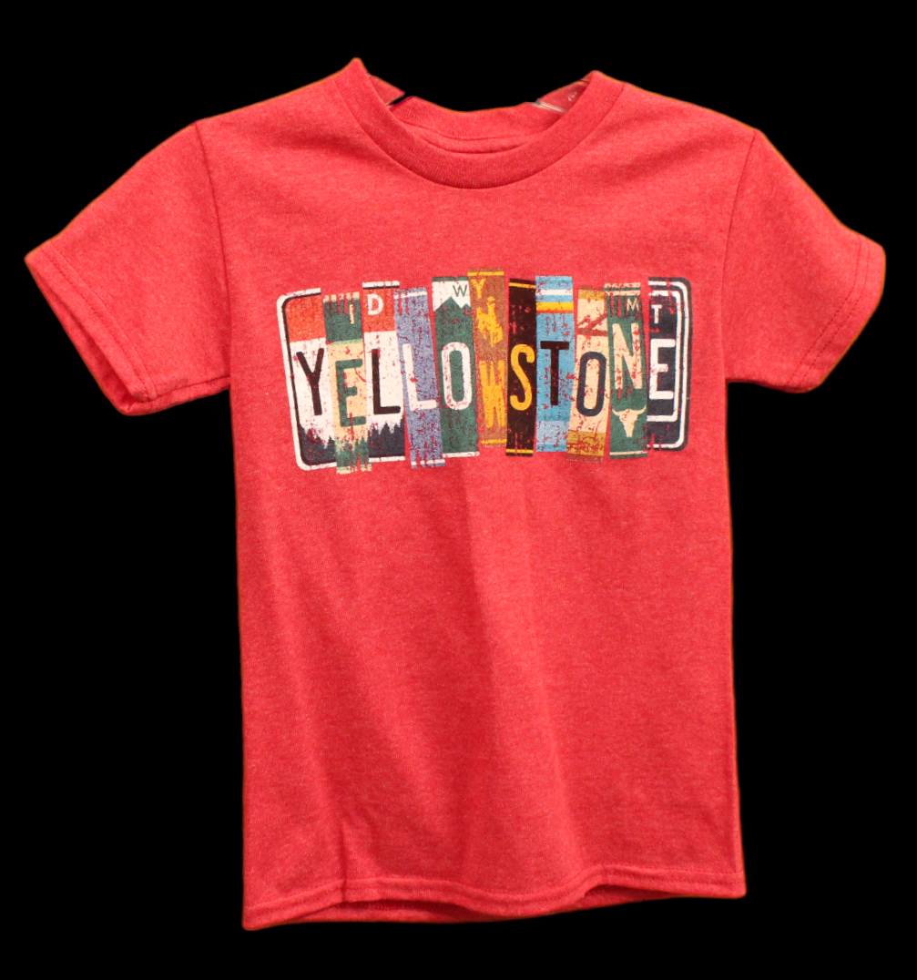Yellowstone Plate T-Shirt Youth