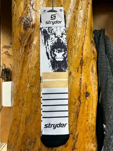 Yellowstone Bison Face Socks