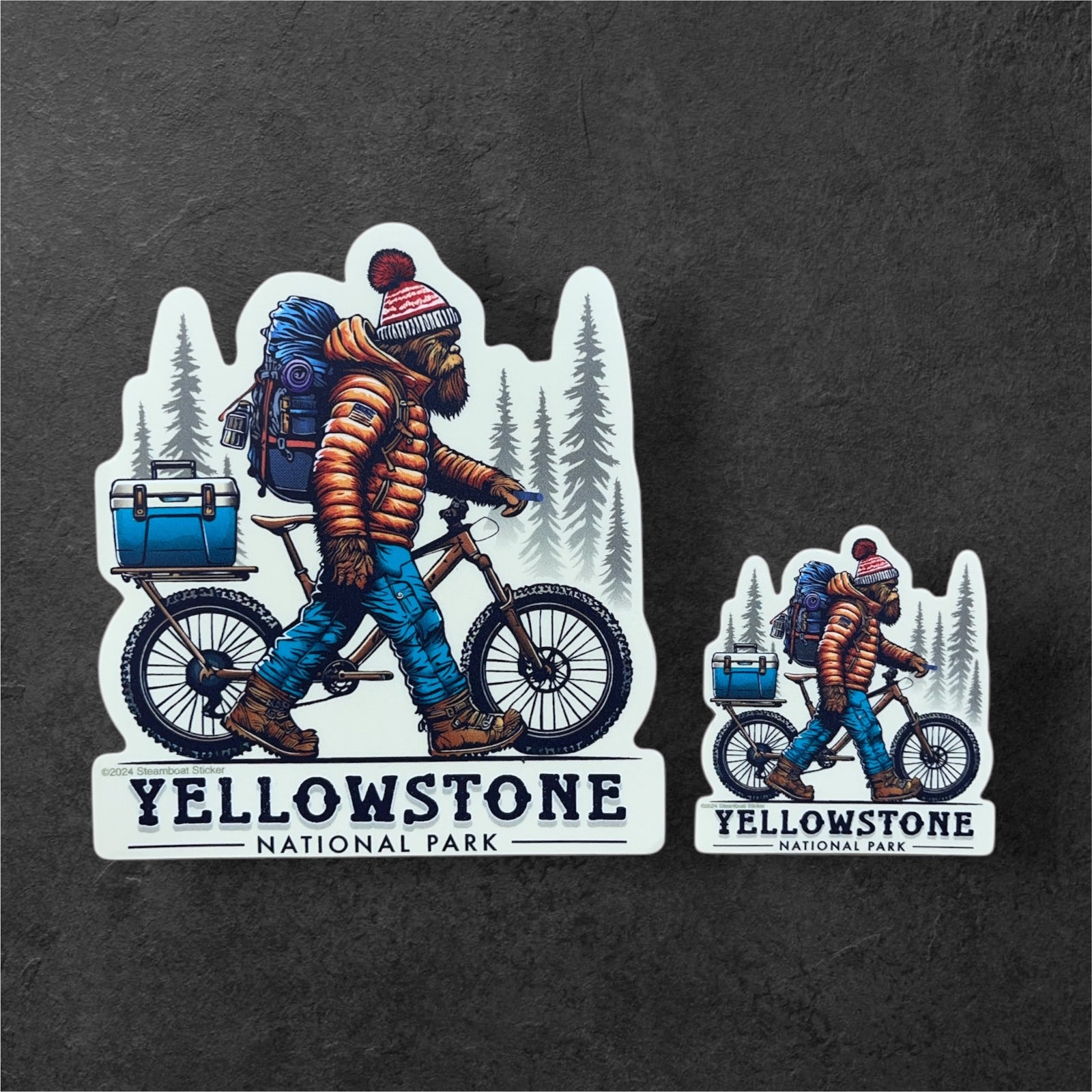 Adventure Sasquatch Sticker