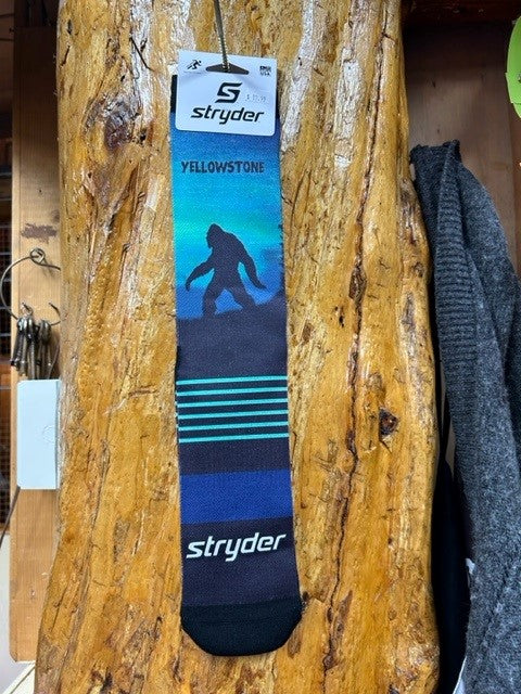 Yellowstone Bigfoot Northern Lights Socks