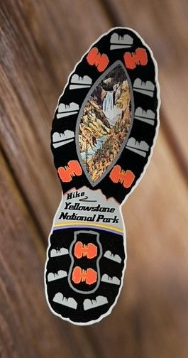 Boot Sole Falls Sticker