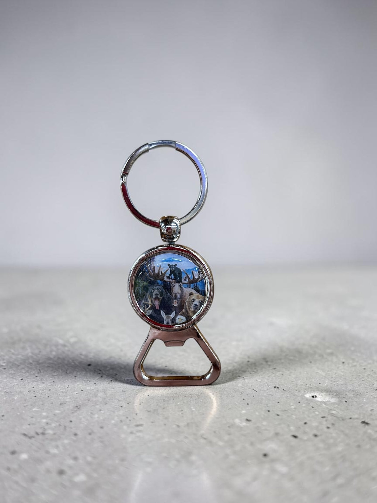 Wildlife Selfie Keychain/Bottle Opener           GFT0359