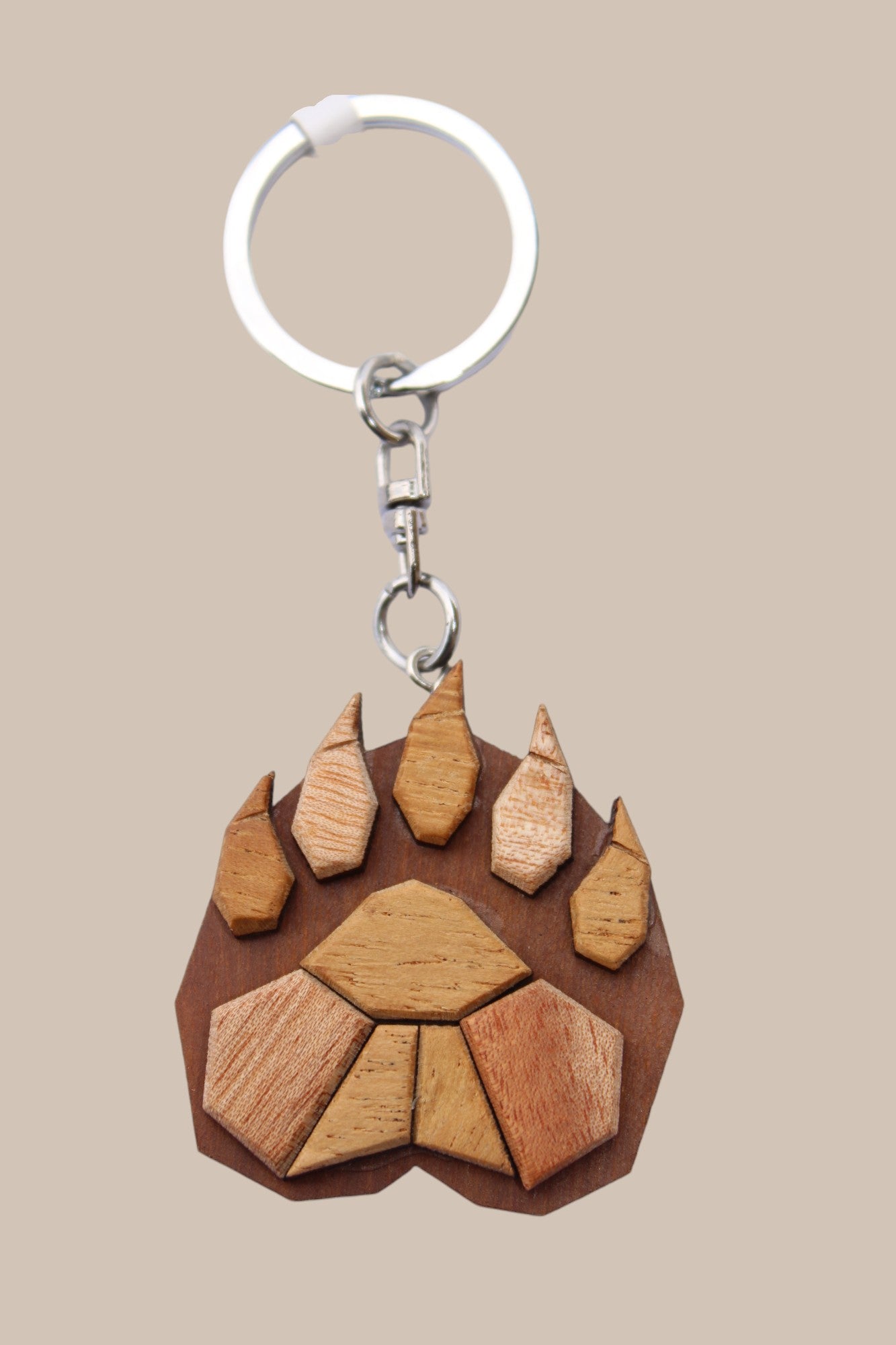 Bear Paw Angle Keychain         #6161106