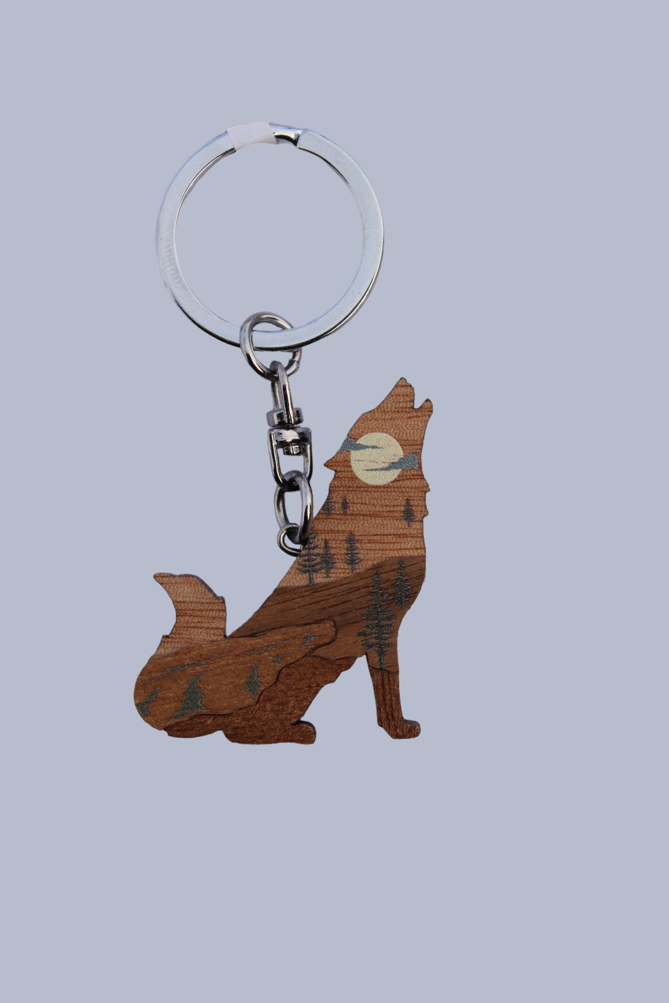 Scenic Wolf Keychain            #6161253