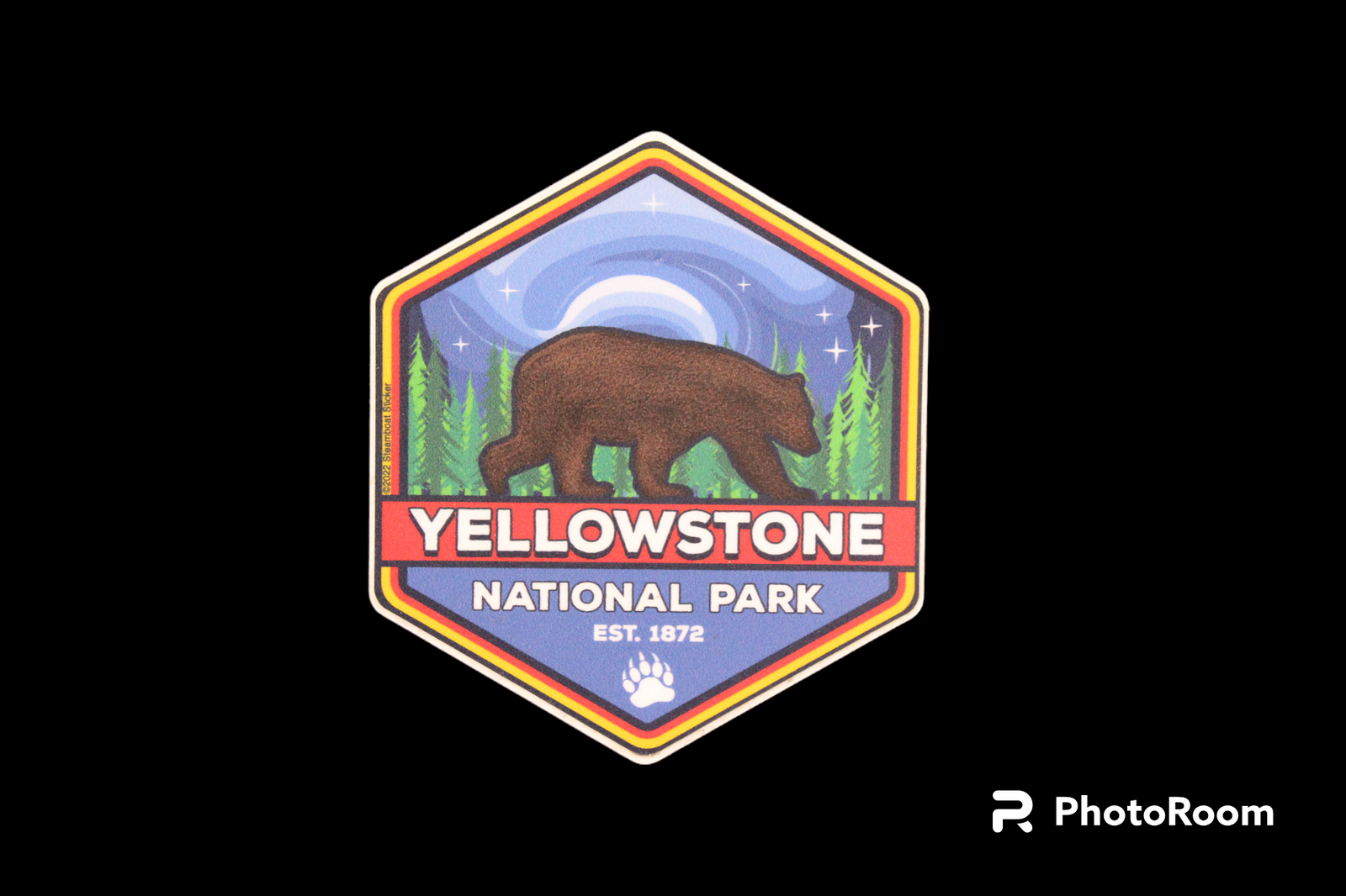 Midnight Walk Sticker