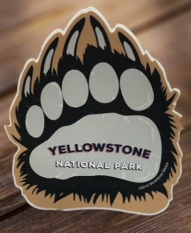 Bear Paw Sticker
