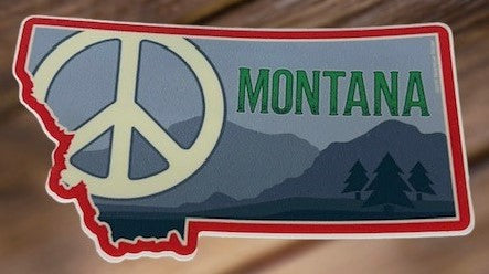 Peaceful State Sticker