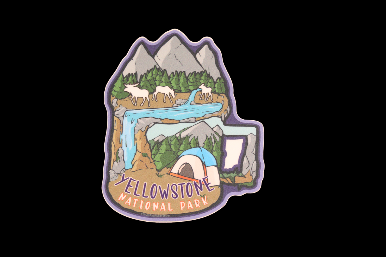 Camping Cup Sticker