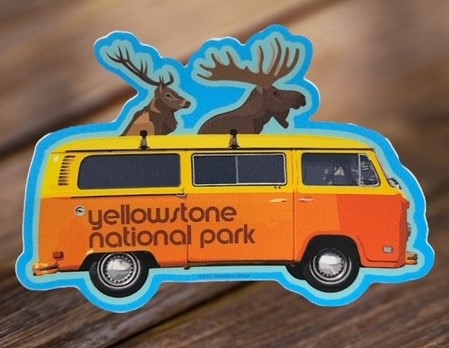 Side Bus Animals Sticker