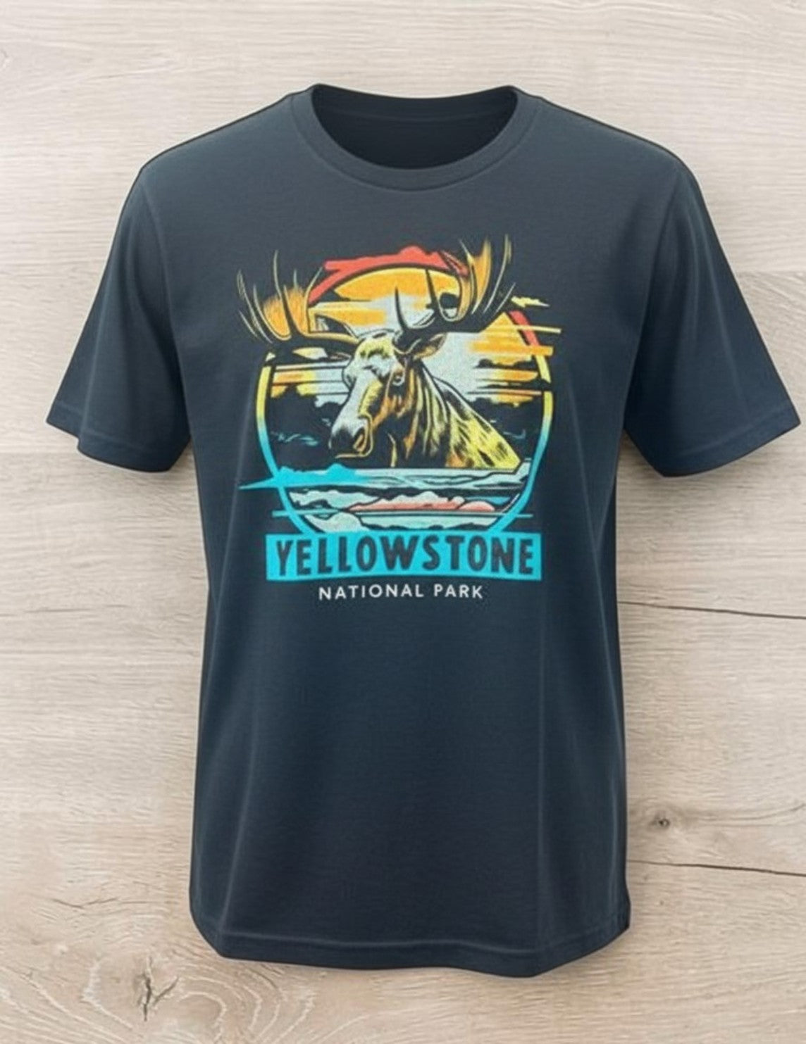 Stained Glass Moose Shirt