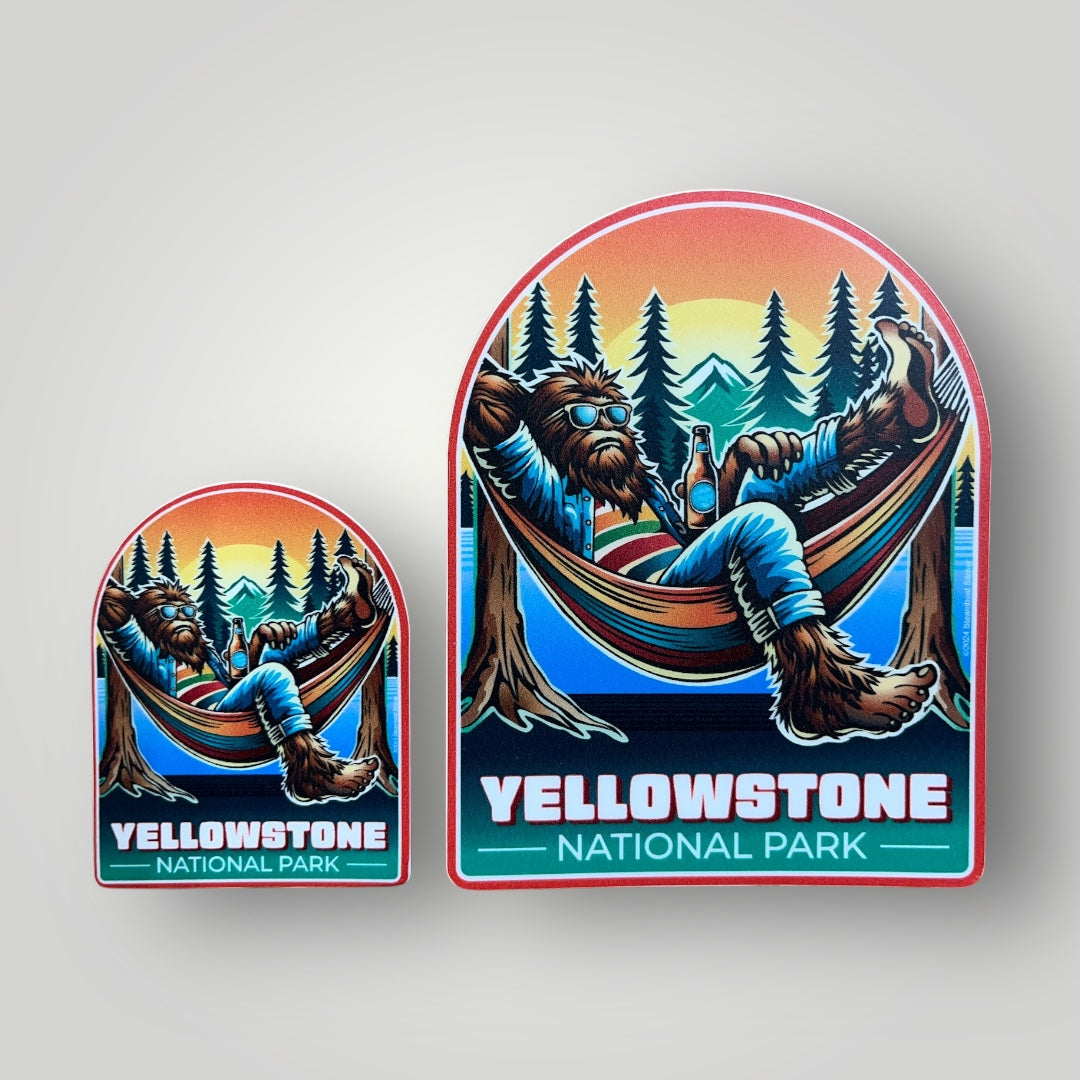 Sasquatch Chill Sticker