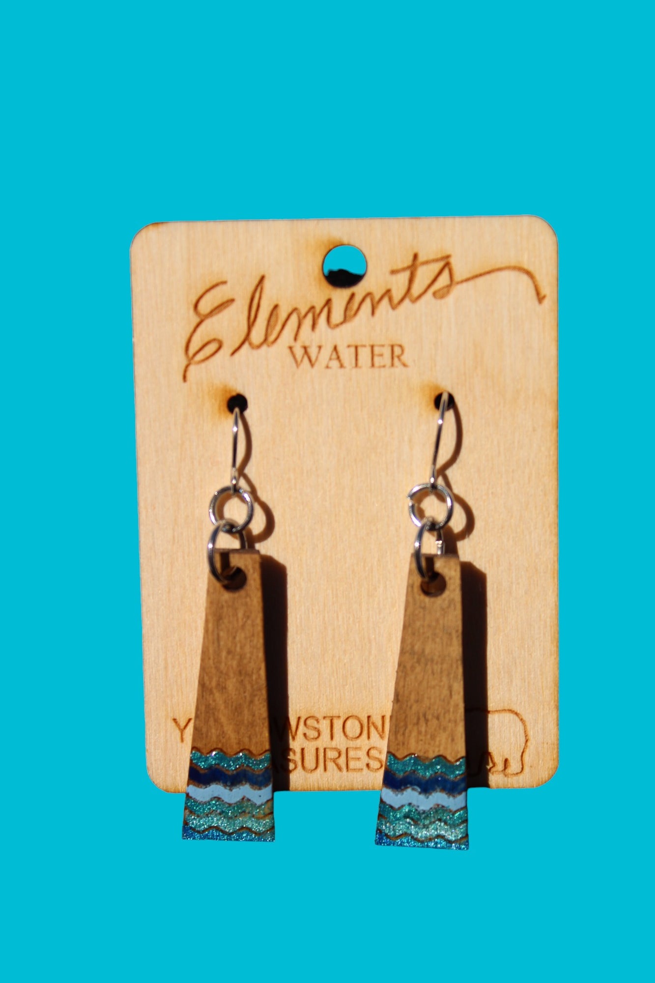 Earrings Large Water