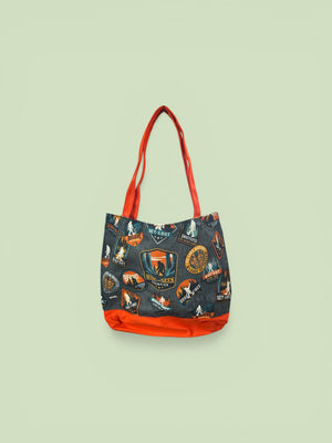 Bigfoot Patch Canvas Tote               CMP2806       GFT2806