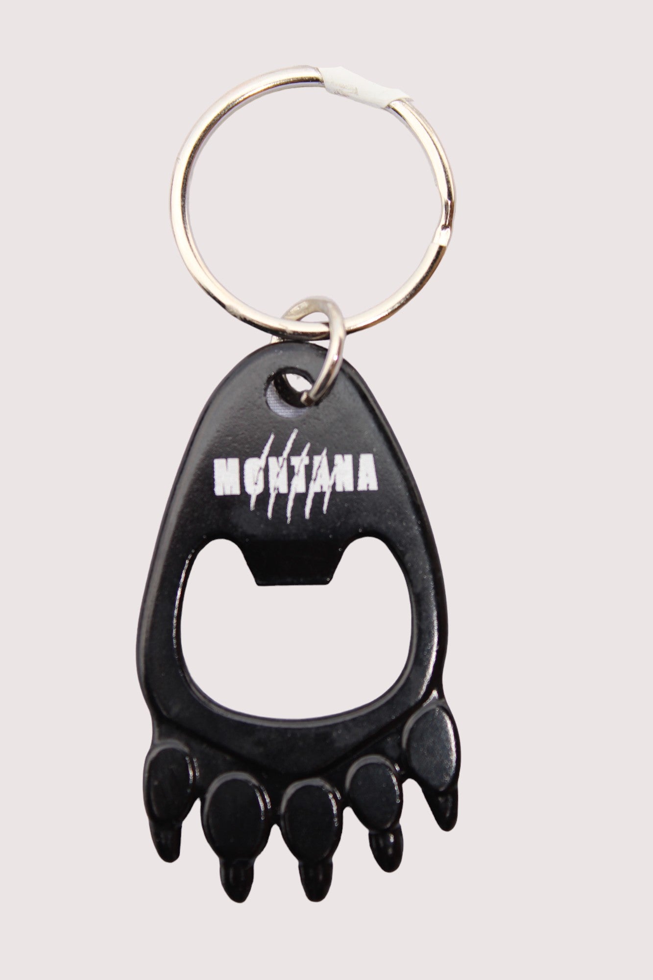 Montana Bear Paw Bottle Opener and Key Chain