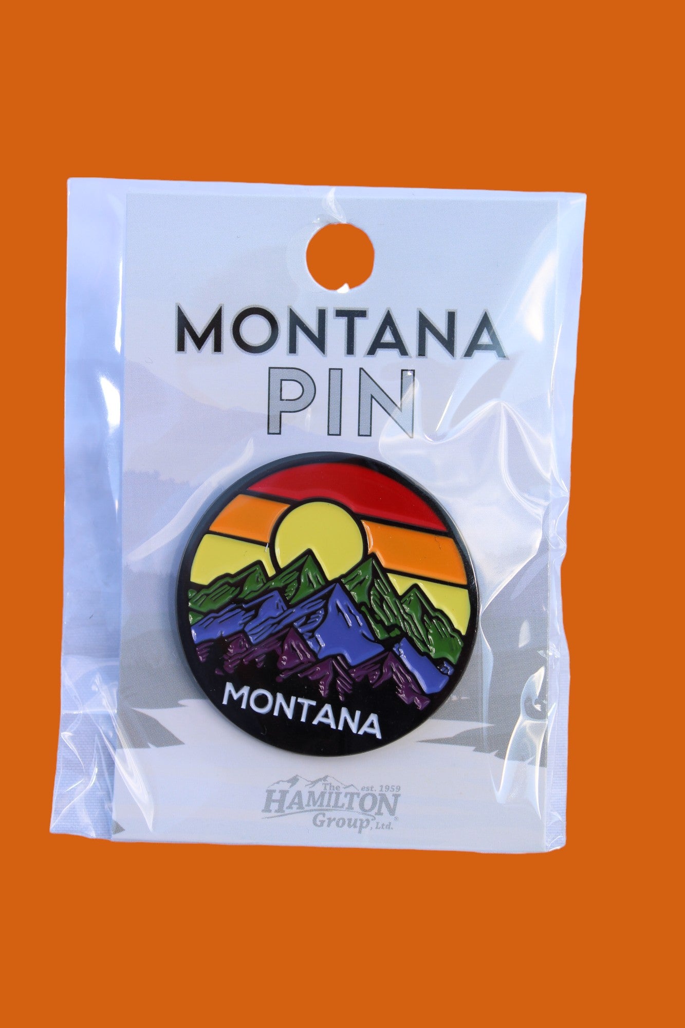 MT Rainbow Mountains Pin