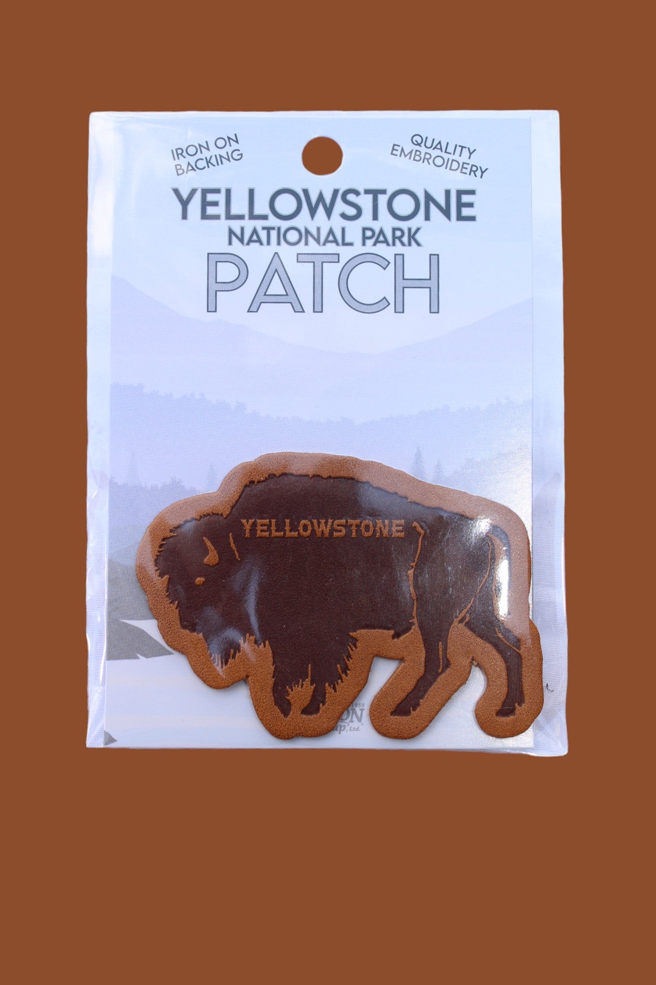 YNP Leather Buffalo Patch        895-9923