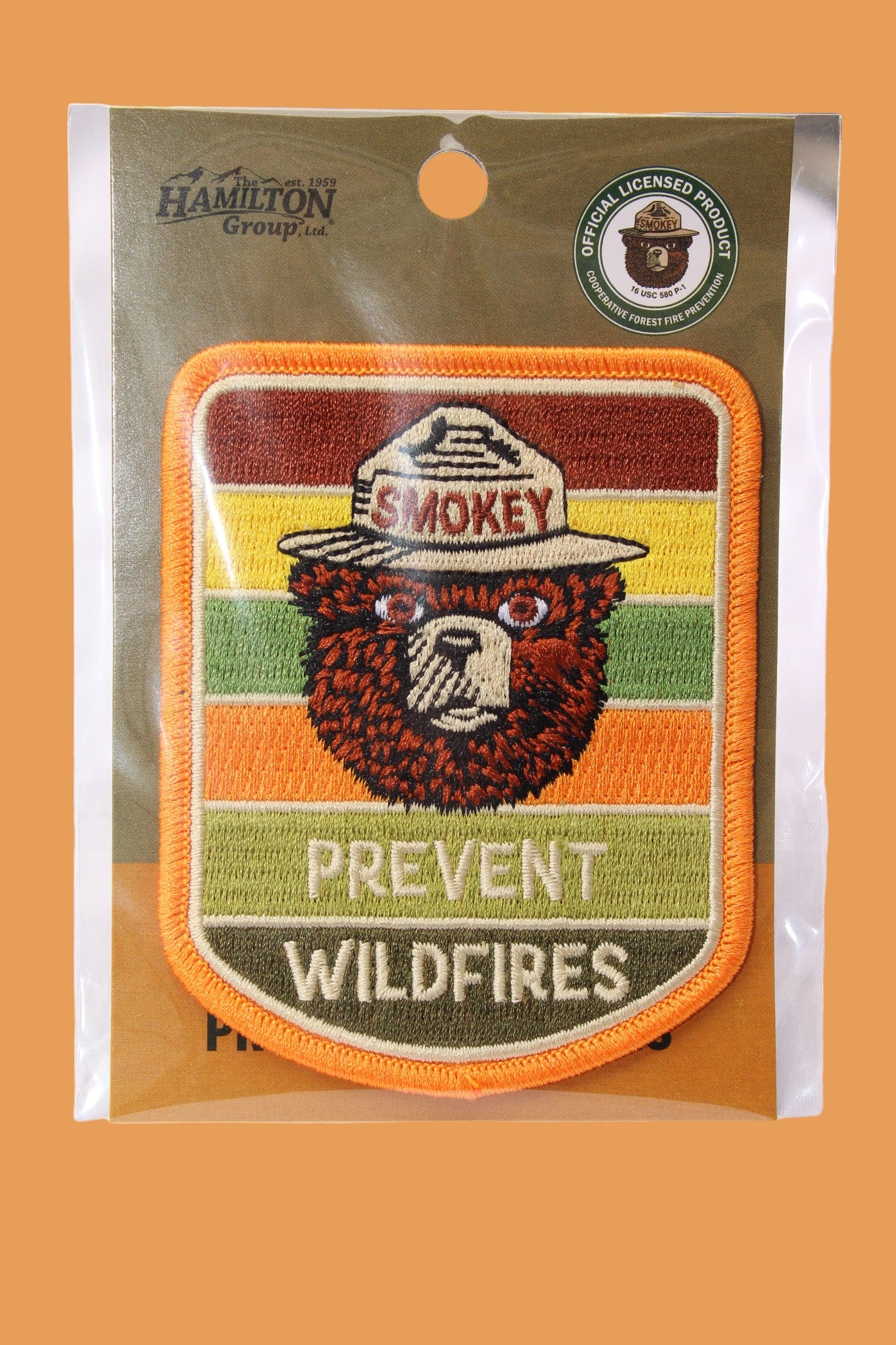 Smokey Bear Retro Patch              #SB895-9937