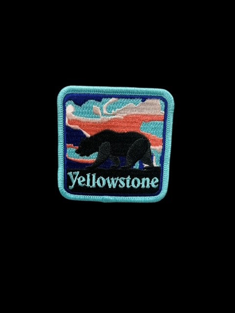 Grizzly Bear Sunset Patch      #895-8813