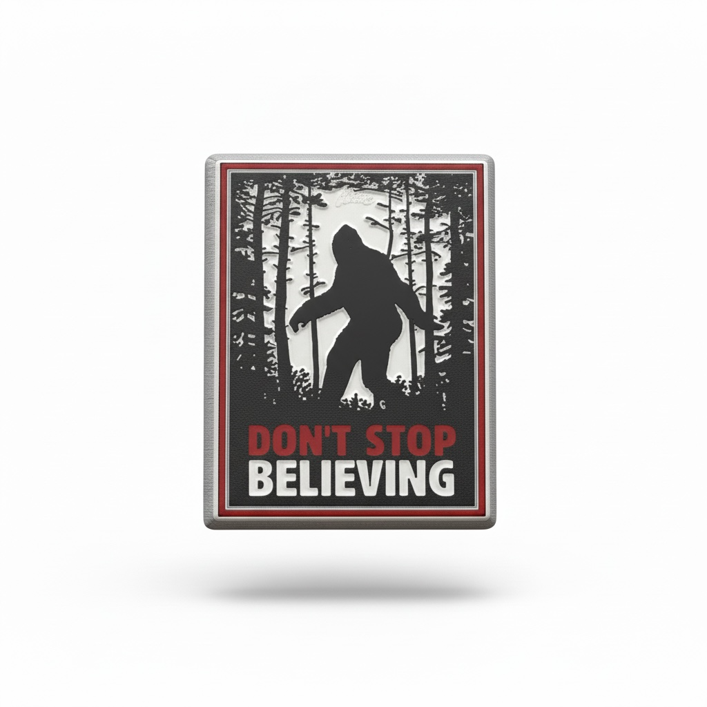 Bigfoot Believing Rubber Magnet             GFT0469