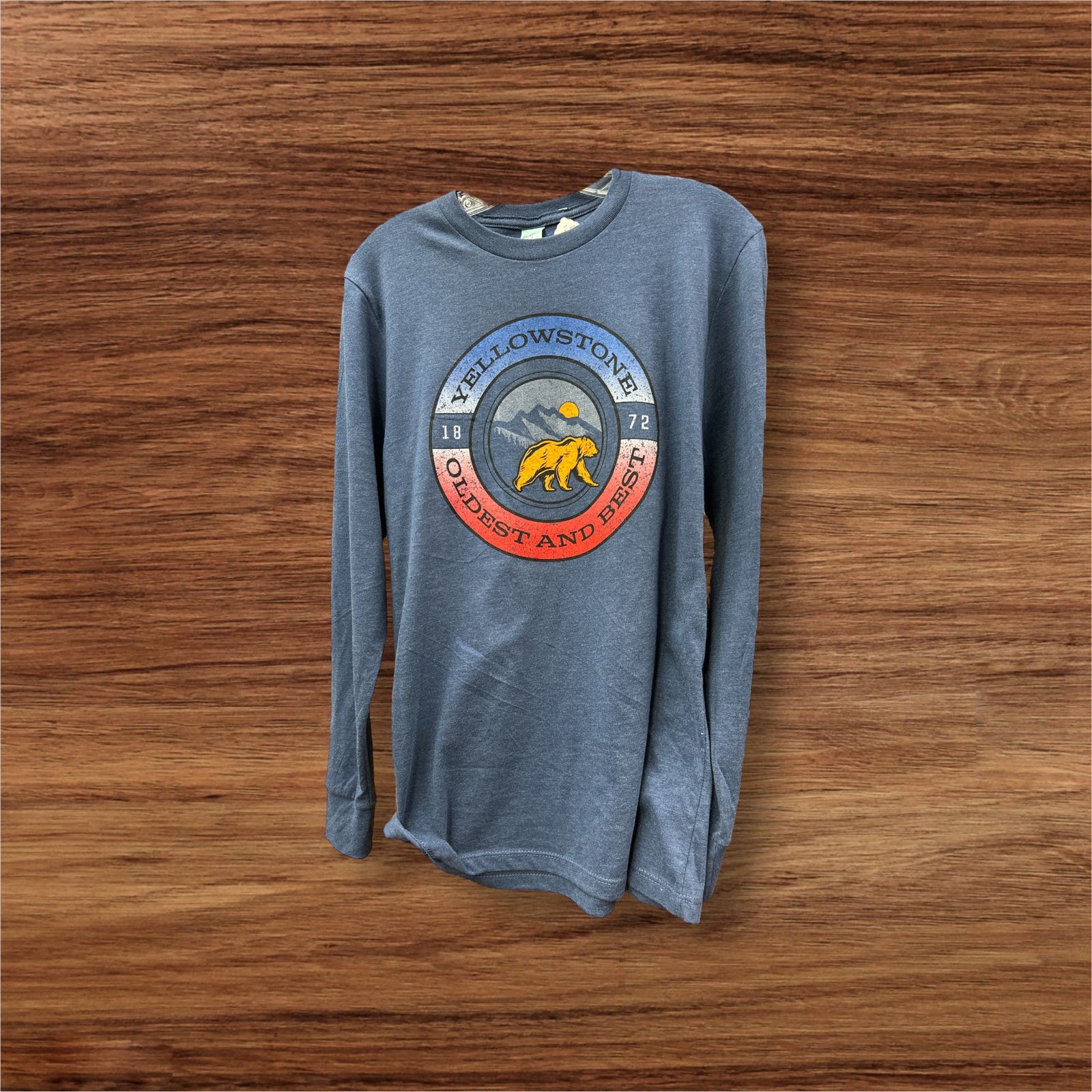 Gradient Tire Mountains Bear - Heather Charcoal