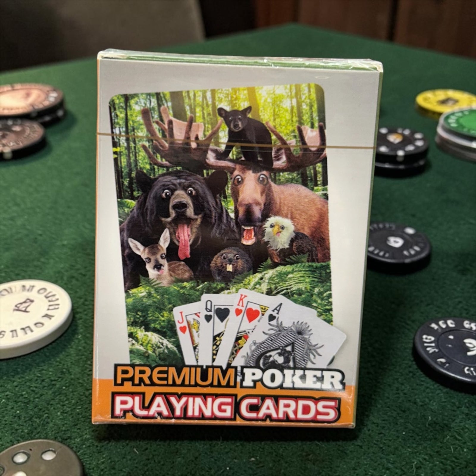 Wildlife Selfie Playing Cards           MSC2627