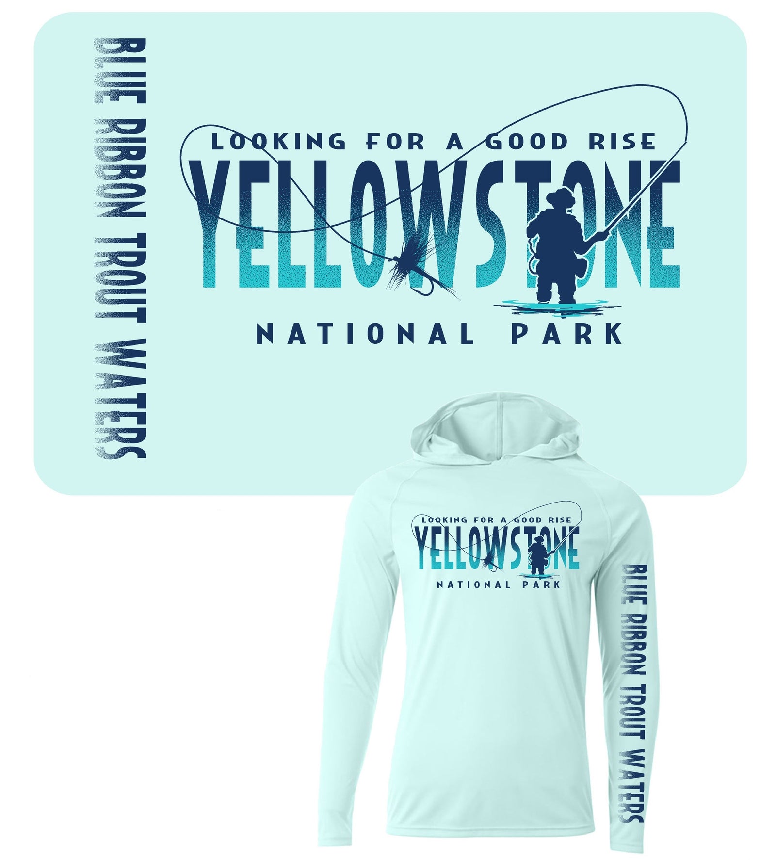 Action Fade Fisherman Long Sleeve Shirt