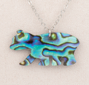 Bear Cub Earrings or Necklace