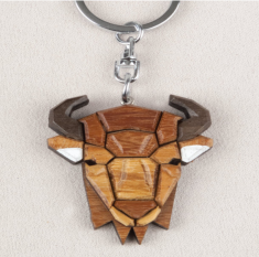 Buffalo Angle Keychain         #6161111