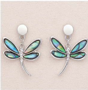 Dragonfly Journey Earrings or Necklace