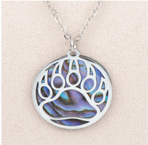 Filigree Bear Paw Earrings or Necklace