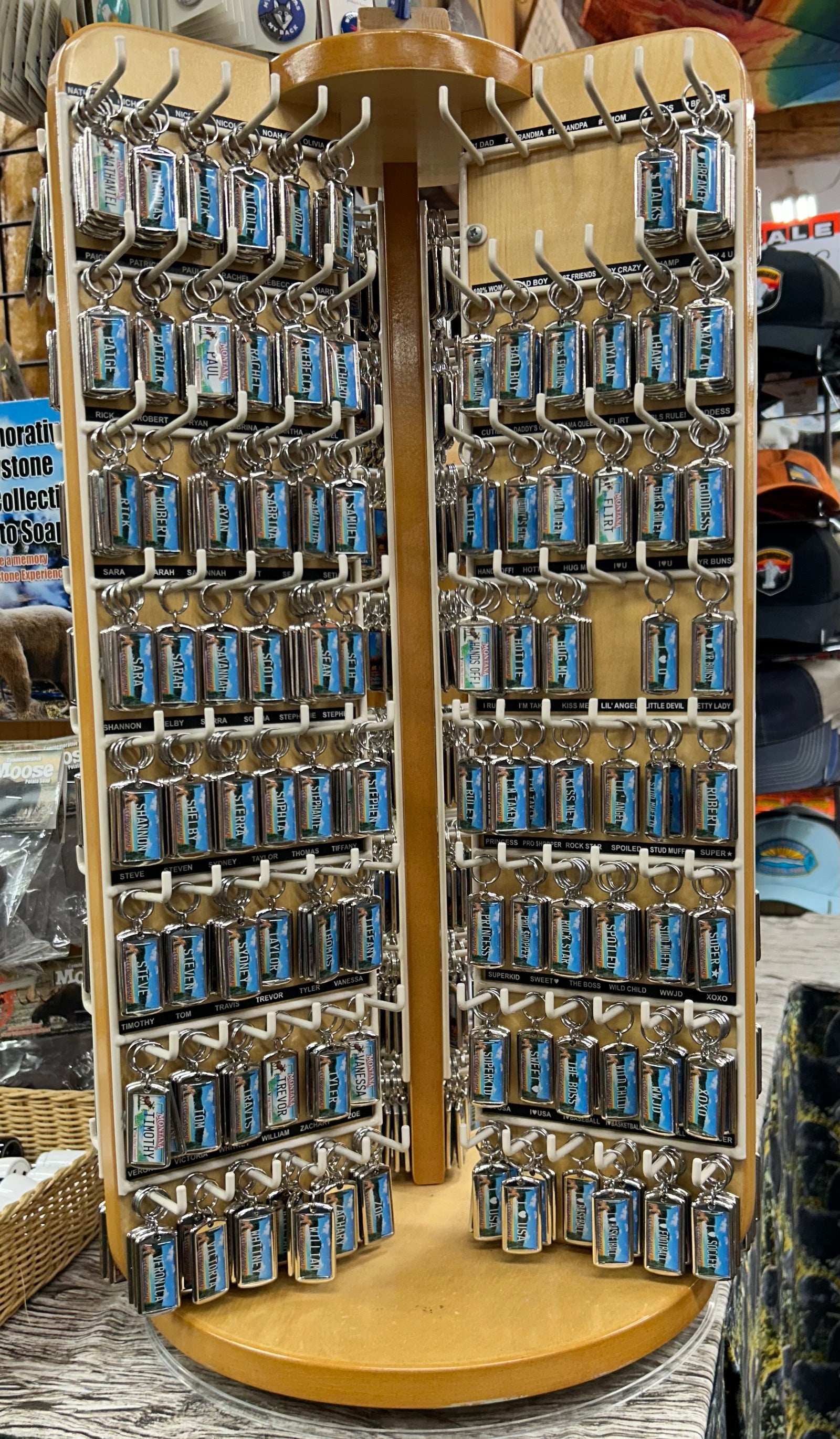 Yellowstone Names Zipper Pulls                      #MZP