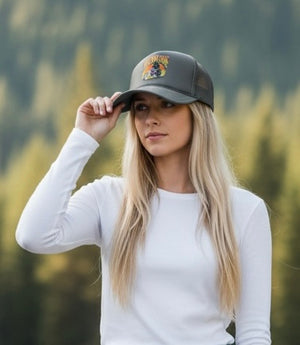 Ride for Honey Baseball Hat          39-165GRA10-OSFA