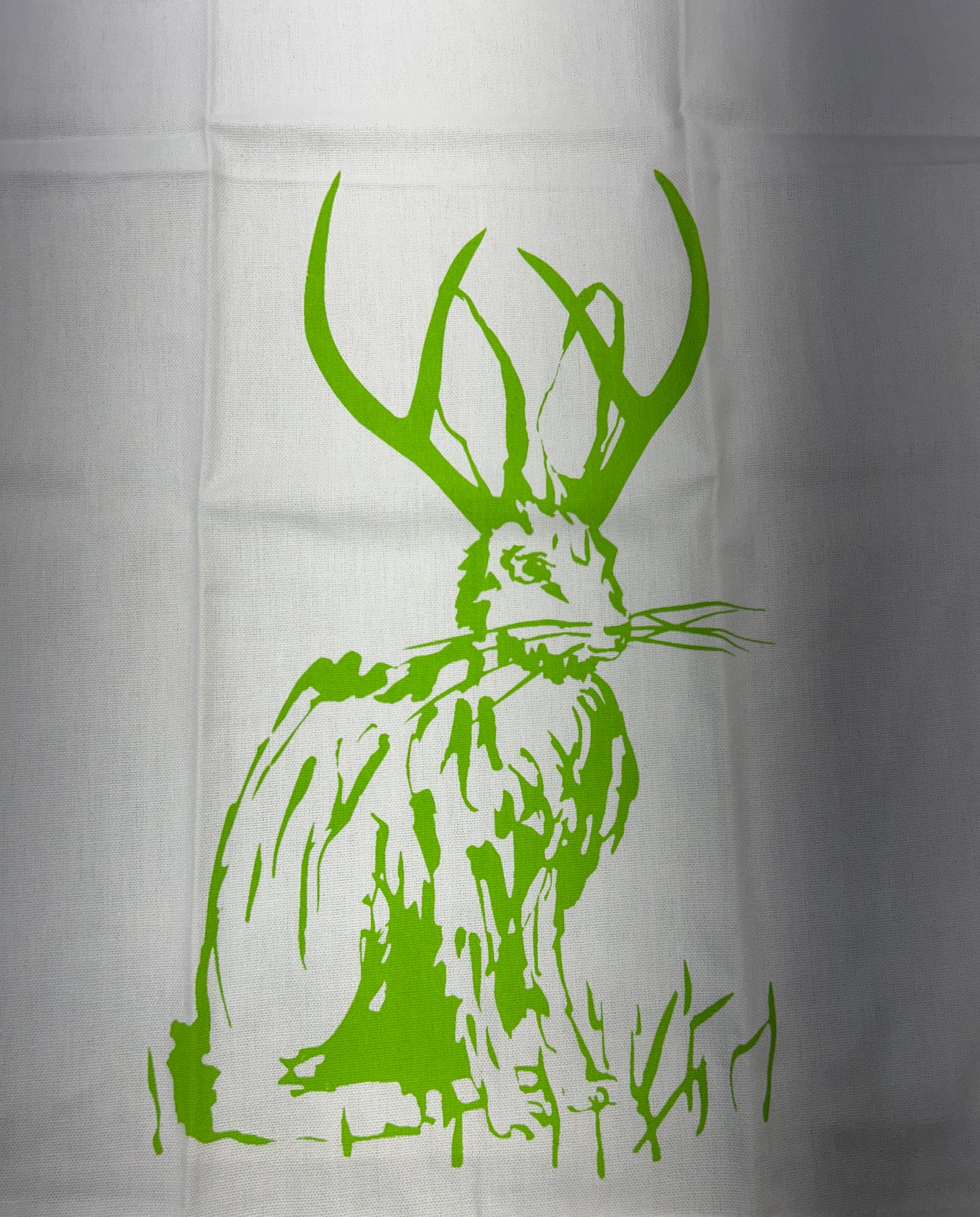 Jackalope Tea Towel