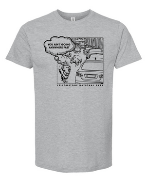 Grey Bison Traffic T-Shirt