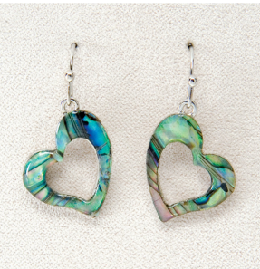 Graceful Heart Earrings or Necklace