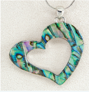 Graceful Heart Earrings or Necklace