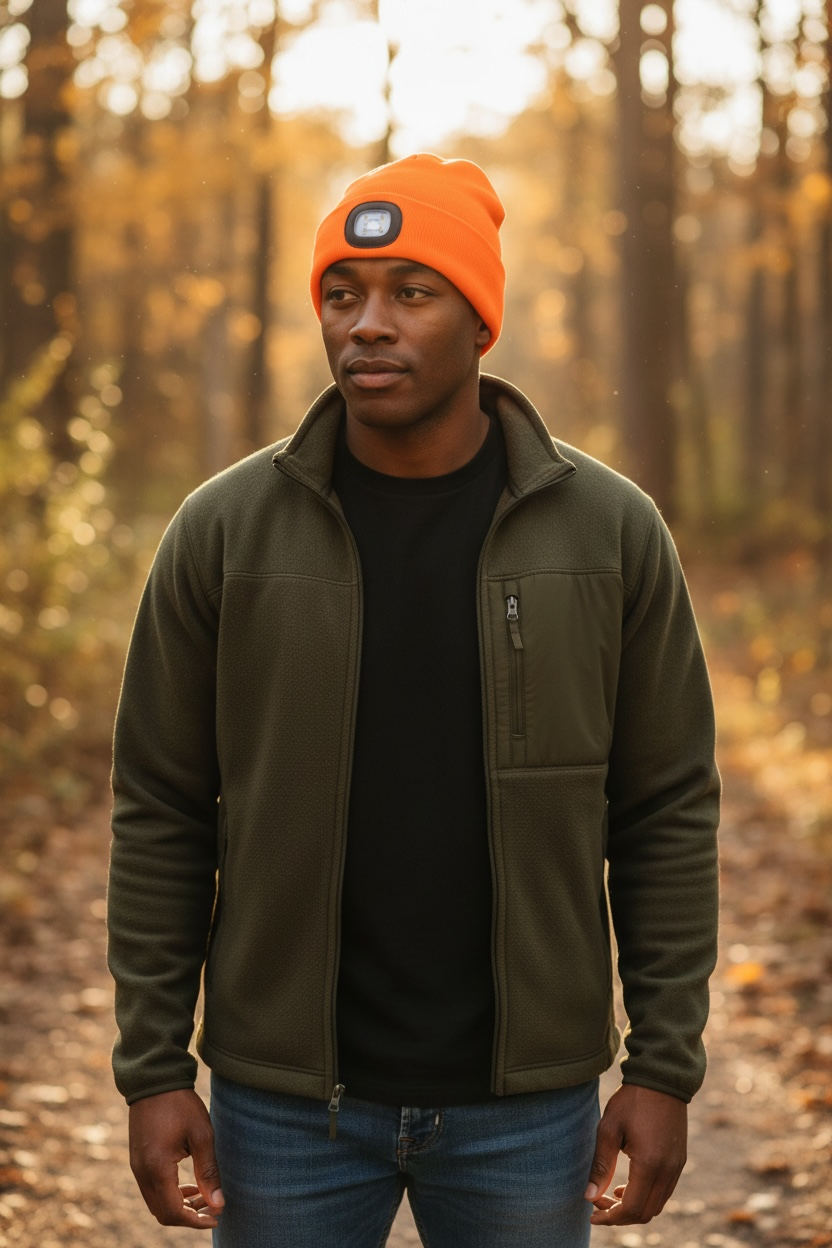 Orange Night Scope Beanie         NGSPRT-ORG