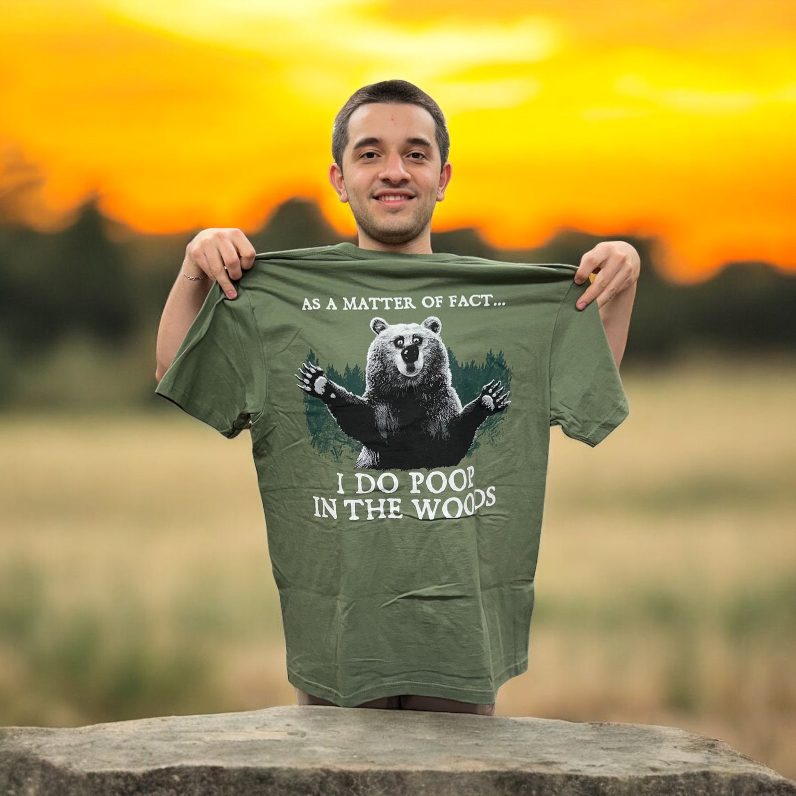 Bear Poop Shirt                         #2017JB