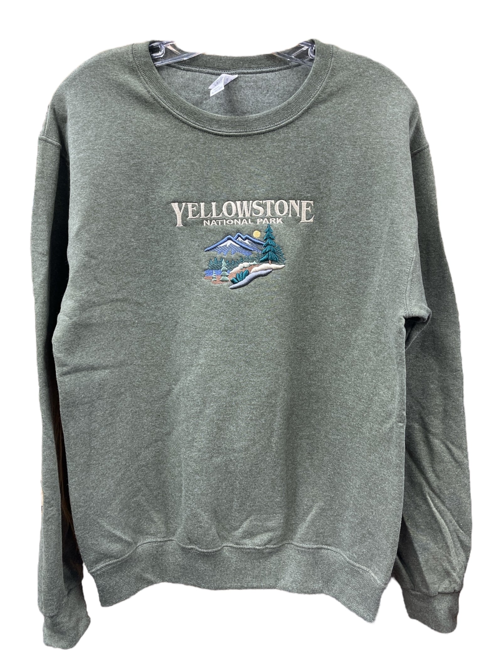 Green Puffy Mountain Shirt                                                    #EF570