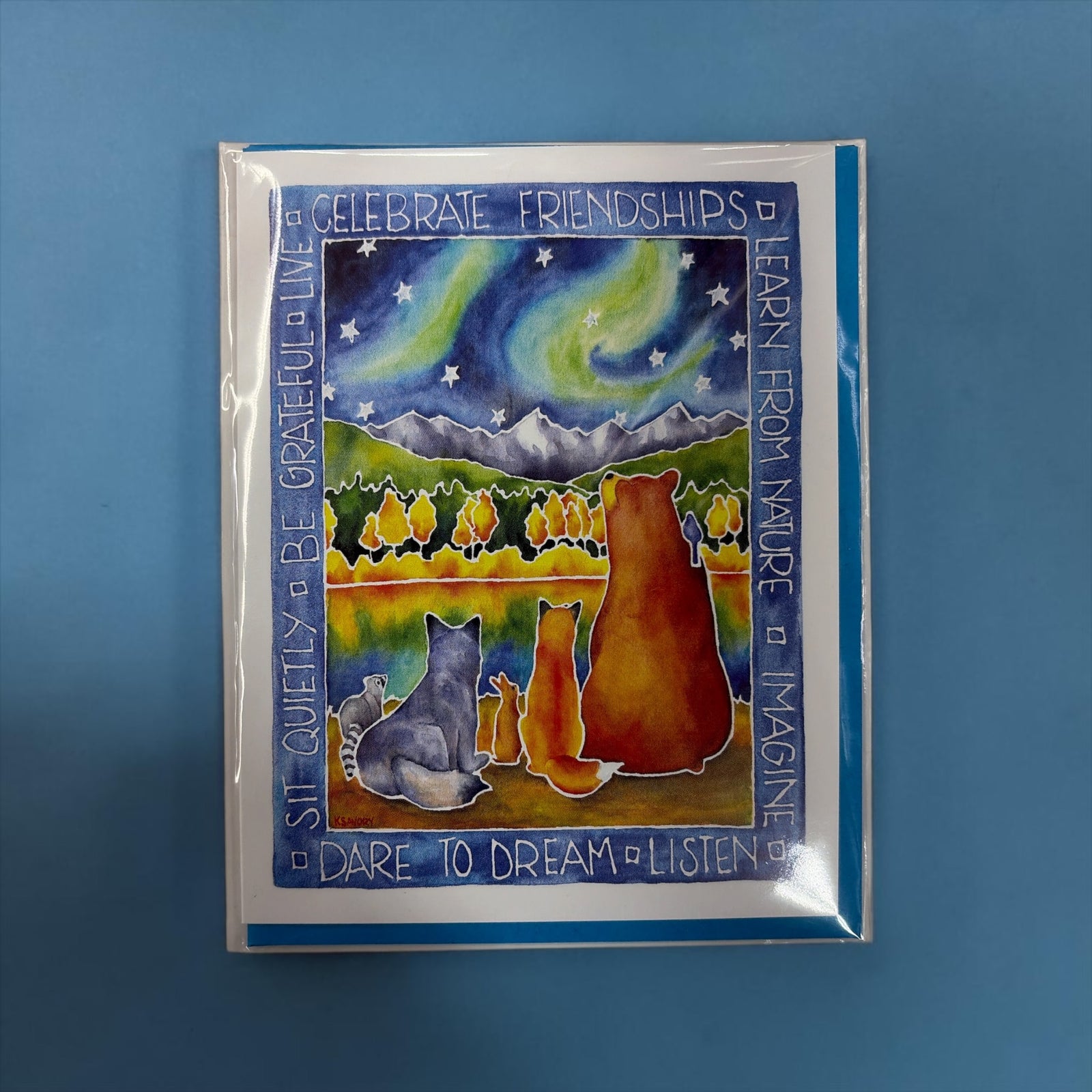 Drawn To The Light Greeting Card