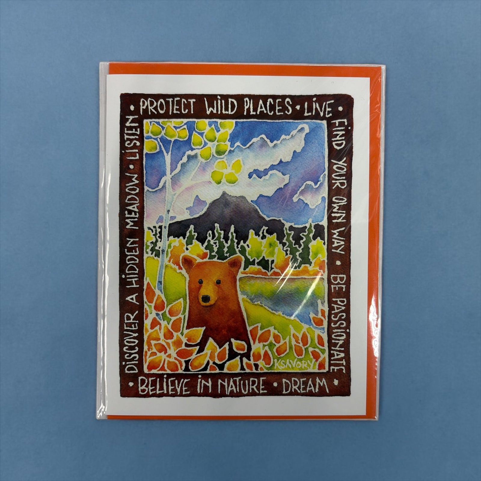Discover A Hidden Meadow Greeting Card
