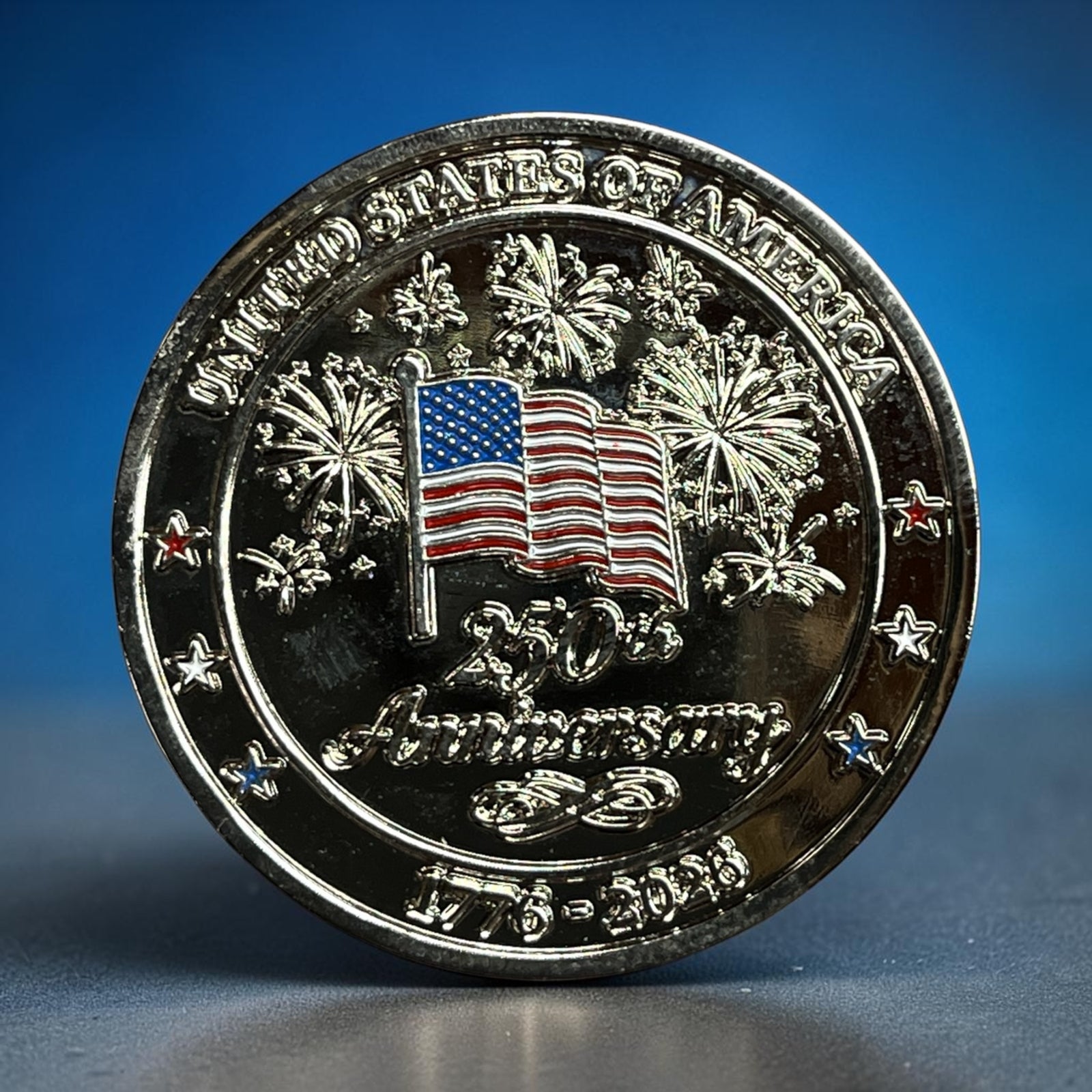 250th Anniversary Flag Coin                  #90035907