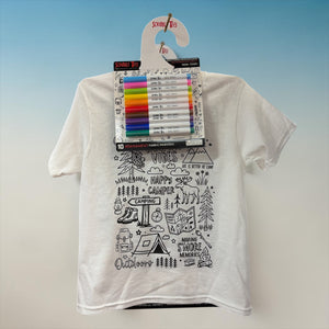 Yellowstone Camping Vibes Scribble Tee