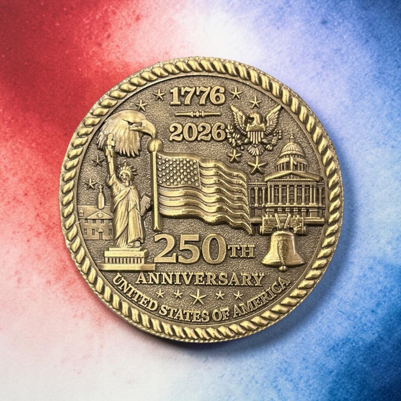 250th Anniversary Banner Coin                     #90033907