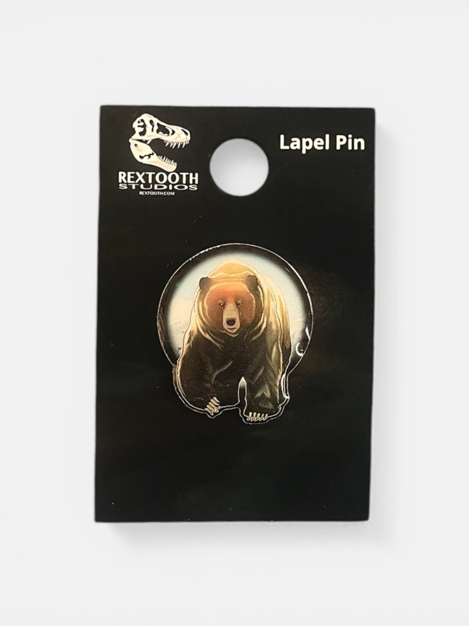 Grizzly Bear Style Pin